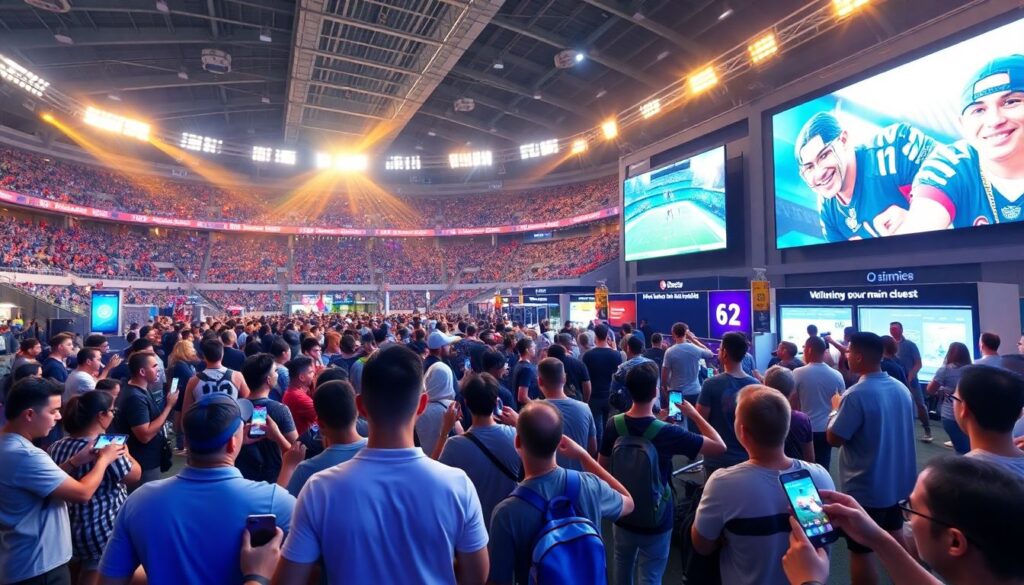 Фан-зона: активность болельщиков и их влияние на атмосферу матча - иллюстрация