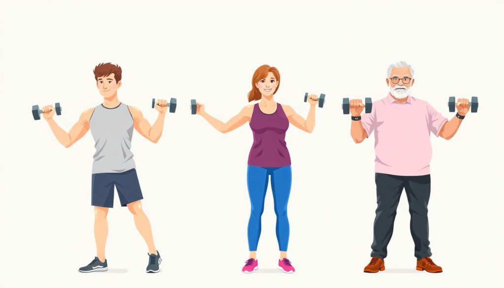 Тренировки: подготовка к силовым нагрузкам в разные годы - иллюстрация