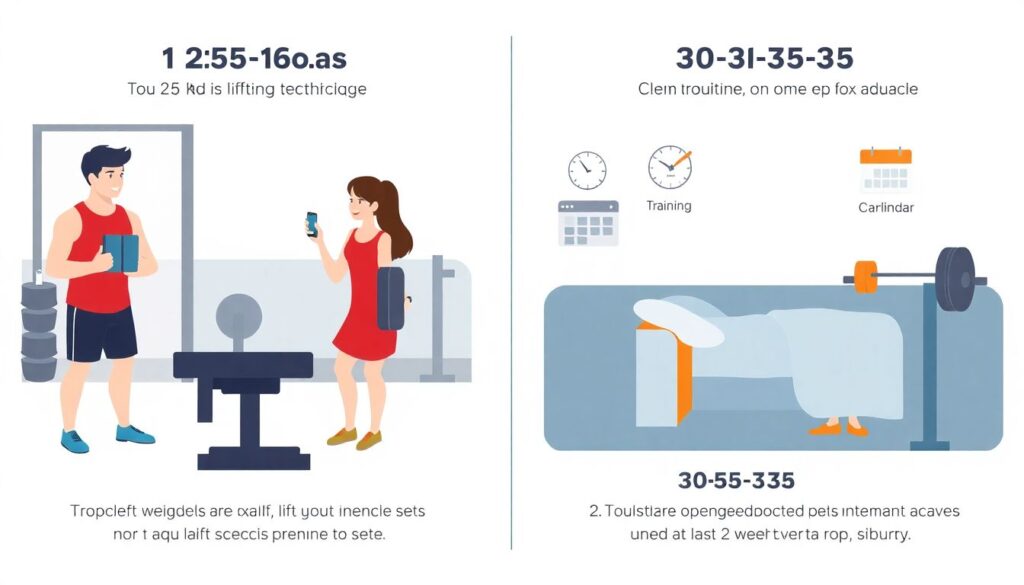 Тренировки: подготовка к силовым нагрузкам в разные годы - иллюстрация