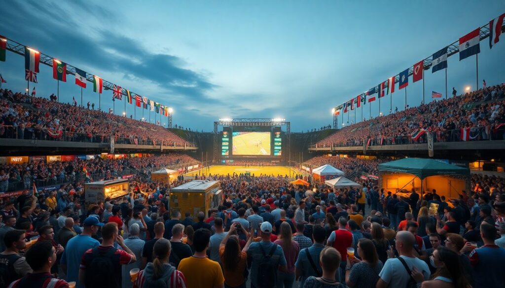 Фан-зона: мероприятия и интерактивы для болельщиков - иллюстрация