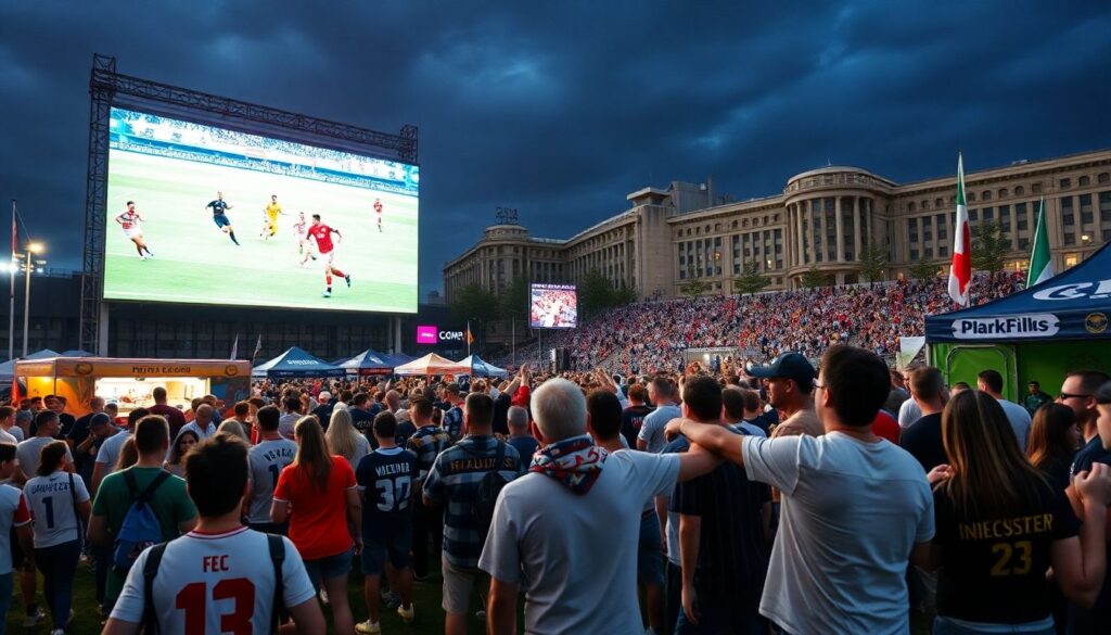 Фан-зона: мероприятия и интерактивы для болельщиков - иллюстрация