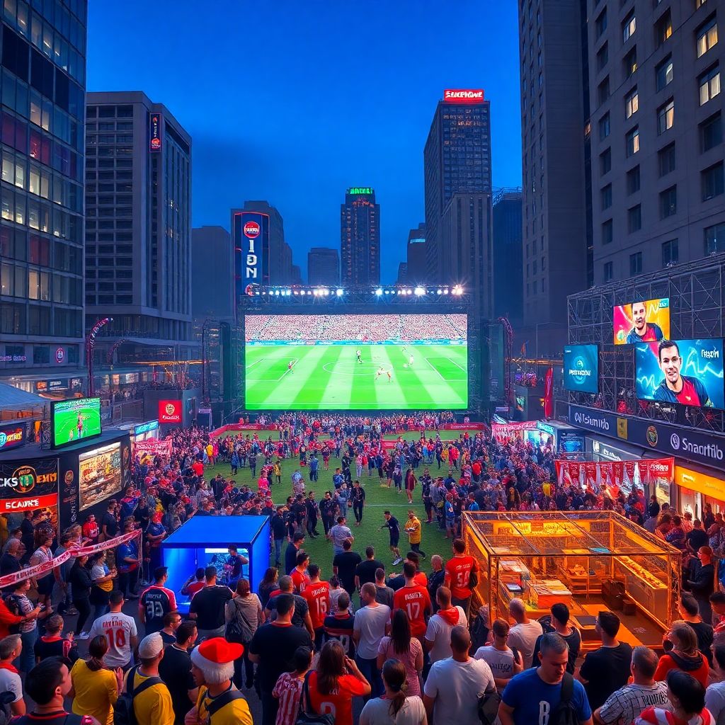 Фан-зона: лучшие мероприятия и интерактивы для болельщиков на стадионе