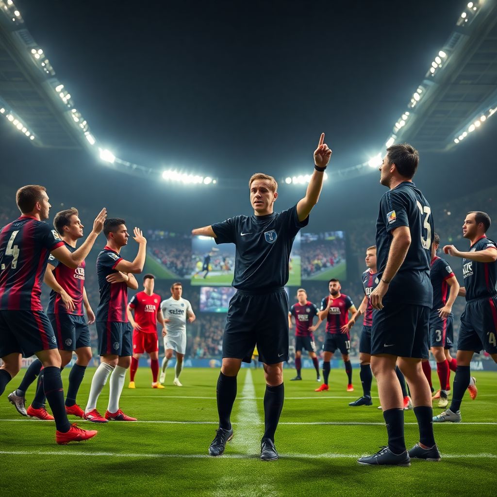 Обзоры матчей: как решения арбитров влияют на исход футбольных игр