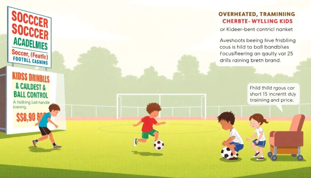 Тренировки: роль техники владения мячом в разные годы - иллюстрация