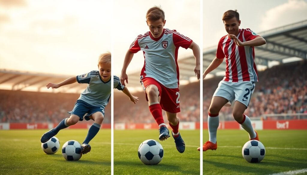 Тренировки: роль техники владения мячом в разные годы - иллюстрация