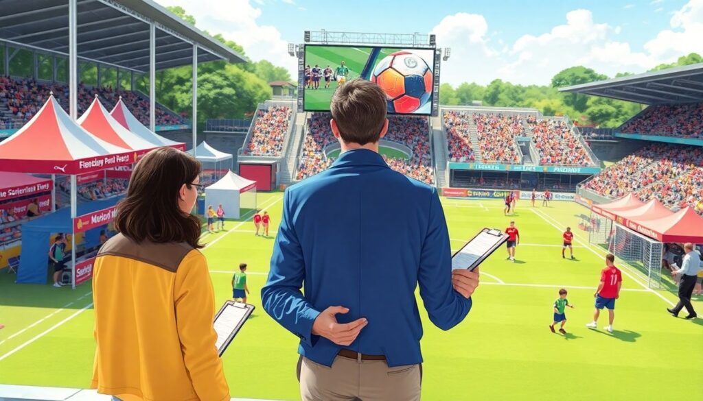 Фан-зона: турниры болельщиков и их влияние - иллюстрация