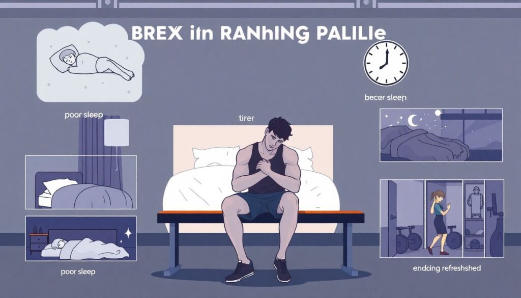 Тренировки: влияние режимов сна на восстановление - иллюстрация