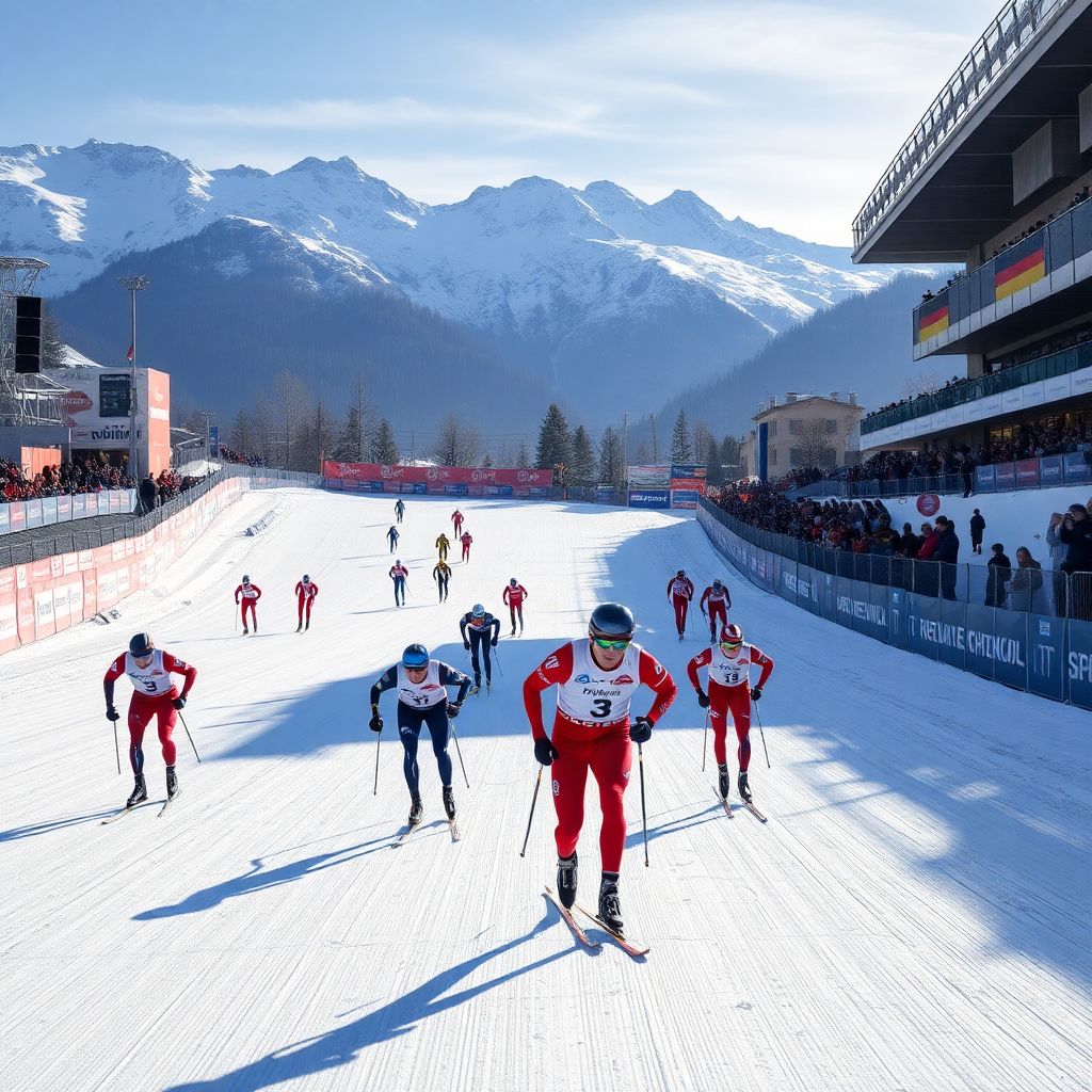 Йоханнес Клебо выигрывает спринт Тур де Ски в Тоблахе и задаёт тон
