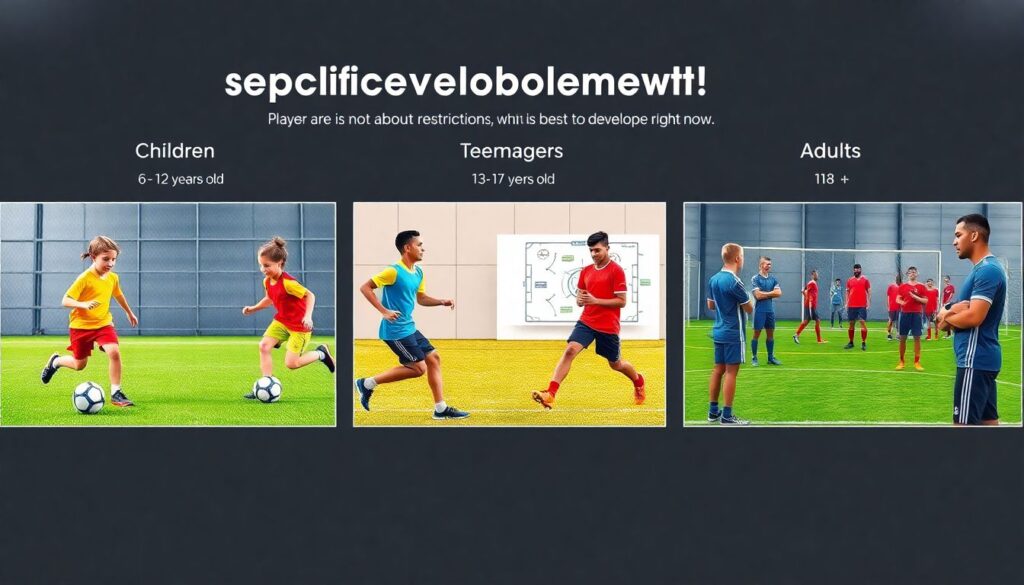 Тренировки: адаптация программ под возраст игроков - иллюстрация