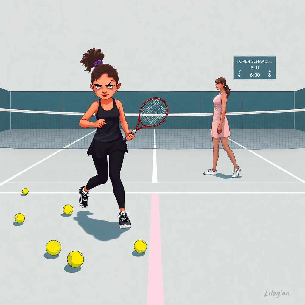 Самая нелепая теннисистка в истории: как Хаджар Абделькадер разоблачила систему