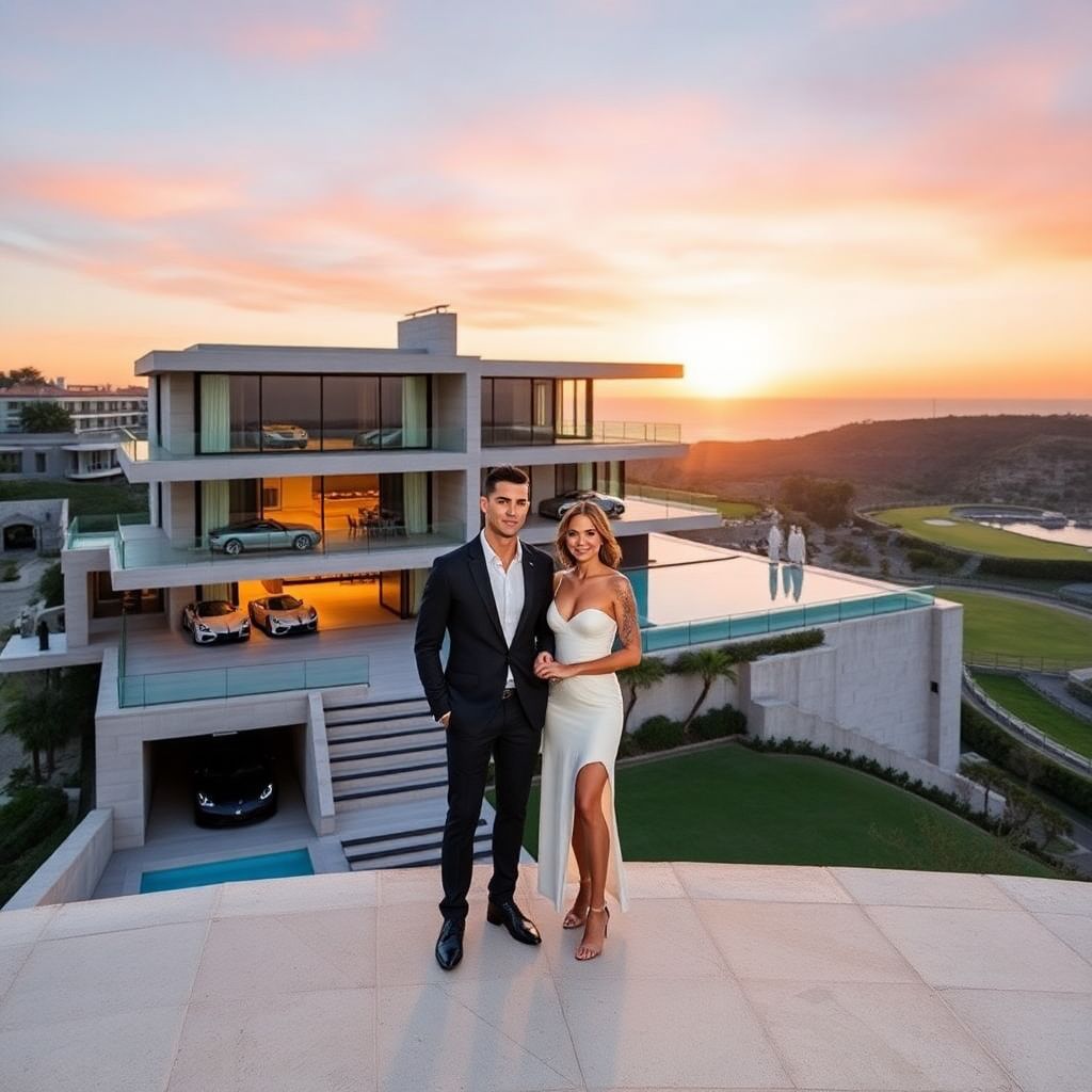 Роналду продает роскошный особняк за 40 млн долларов после свадьбы с Джорджиной