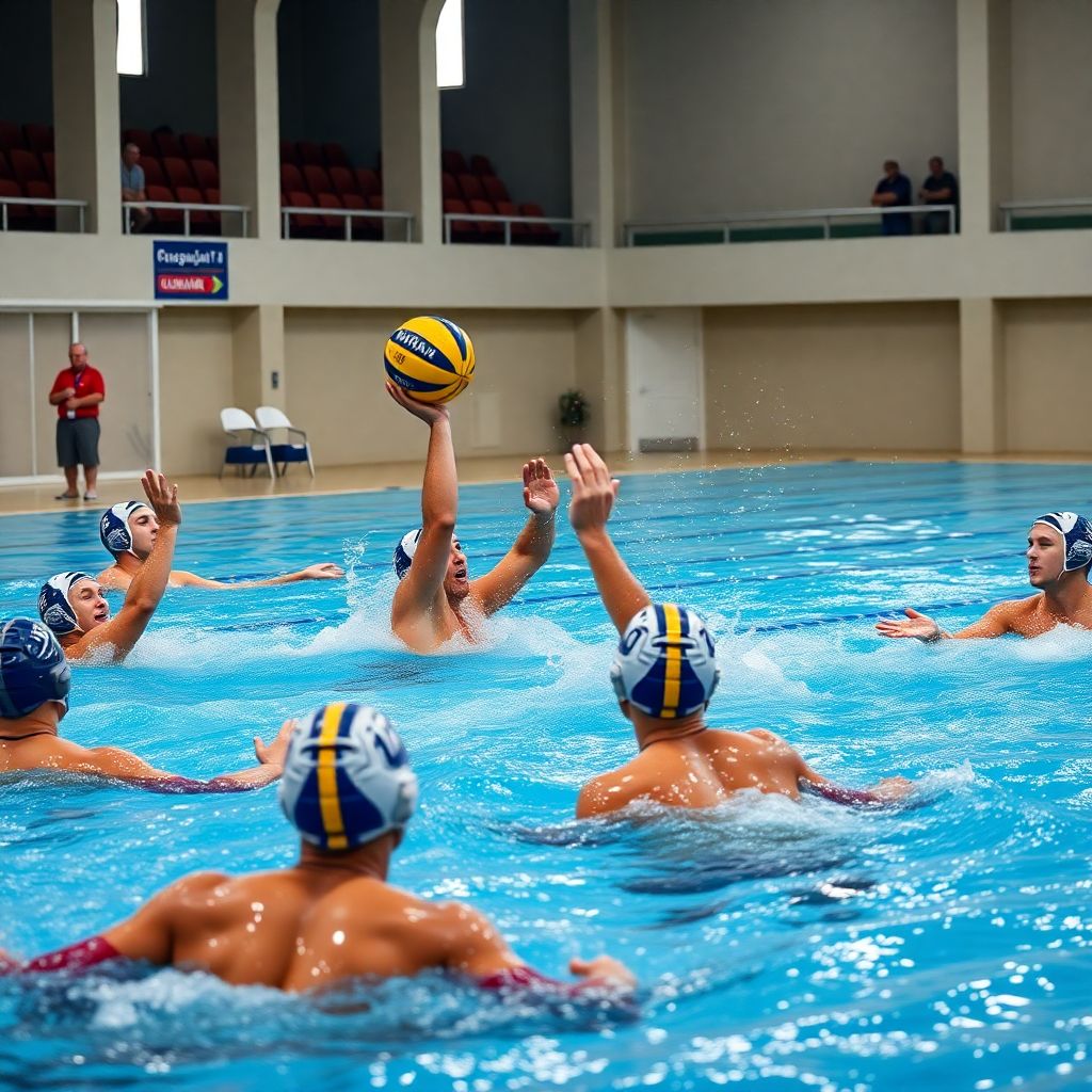 Россия – Украина: матч ватерполистов за 7 место Кубка мира во втором дивизионе