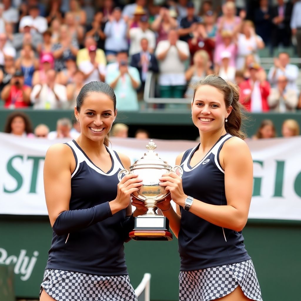 Людмила Самсонова выигрывает парный титул Wta 500 в Штутгарте